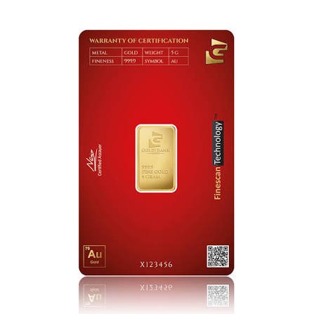 5 Gram Gold Bar – 999.9 Fine Gold | Investment Bullion - Image 5